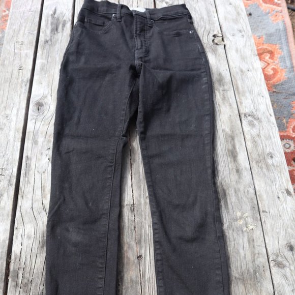 Everlane Black Authentic Stretch High Rise Skinny Jeans 26 - Picture 9 of 10